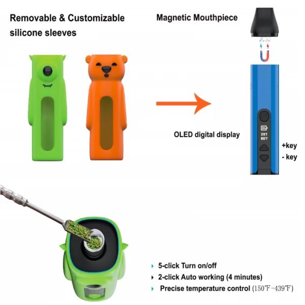 dry herb device b03 specification