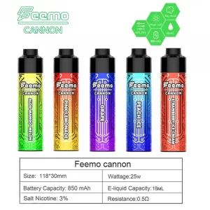 Disposable vepa Feemo cannon specification