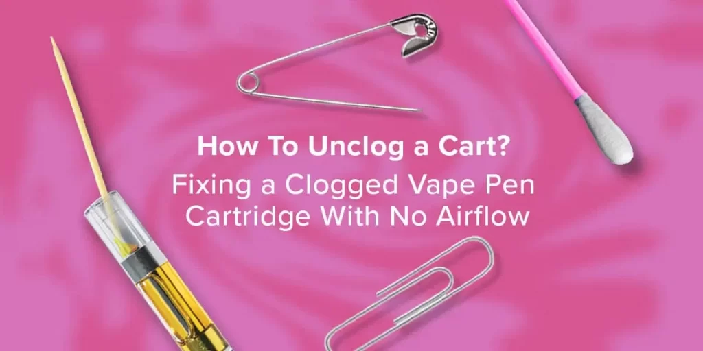 how to fix clogged disposable vape