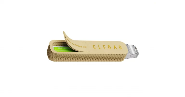 ELFBAR R3 Corrugated Paper Design disposable vape